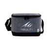 Echo RPET Felt 9-Can Lunch Cooler - Grey