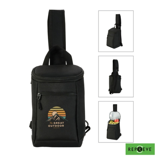 Arvo Repreve RPET 8-Can Sling Bag Cooler