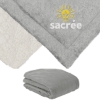 Fairwood Oversize Sherpa Blanket - Grey