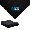 Montreal 60" x 72" Mink Touch Luxury Blanket - Black