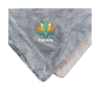 Charleston 50" x 60" Faux Fur Throw - Grey