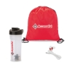 Vigor 3-Piece Fitness Gift Set - Red