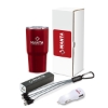 Systems 4-Piece Technology Gift Set - Red
