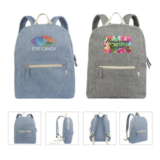 Renew III 10 oz. Recycled Cotton Backpack