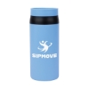 Leo 12 oz. Double Wall Steel, Vacuum 360 Tumbler - Light Blue