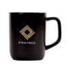 Lisbon 18 oz. Recycled Ceramic Mug - Black