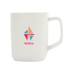 Lisbon 18 oz. Recycled Ceramic Mug - White