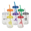 Bootlegger II 27 oz. RPET Mason Jar Tumbler