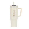 Agnew 30 oz. Double Wall Polypropylene Mug - Cream