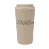 Kenzie 16 oz. Double Wall Recycled Polypropylene Coffee Tumbler - Tan
