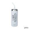 Perka Cooley 20 oz. Vacuum Insulated Hot/Cold Tumbler - White