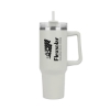 Riley 40 oz. Double Wall Stainless Steel Travel Mug - Grey