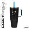 Perka Portofino 36 oz. Double Wall Recycled Stainless Steel Travel Mug