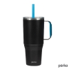 Perka Portofino 36 oz. Double Wall Recycled Stainless Steel Travel Mug
