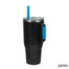Perka Portofino 36 oz. Double Wall Recycled Stainless Steel Travel Mug