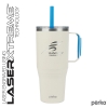 Perka Portofino 36 oz. Double Wall Recycled Stainless Steel Travel Mug