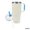 Perka Portofino 36 oz. Double Wall Recycled Stainless Steel Travel Mug