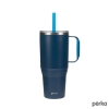 Perka Portofino 36 oz. Double Wall Recycled Stainless Steel Travel Mug
