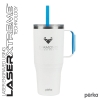 Perka Portofino 36 oz. Double Wall Recycled Stainless Steel Travel Mug
