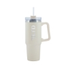 Lyon 30 oz. Double Wall Stainless Steel Travel Mug - Cream