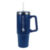 Zane 30 oz. Steel/PP Liner Travel Mug - Blue