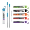 Cosmopolitan 7-Piece, 2-Straw Stainless Steel Set