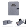 Binghamton RPET Padfolio w/ Wireless Phone Charger