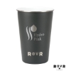 RovR Pack of 4, 16 oz. Single Wall Beer Pints - Charcoal