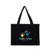 Juliette 10 oz. Recycled Cotton Shopper Tote - Black