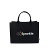 Remy Recycled Gussetted Tote Bag - Black