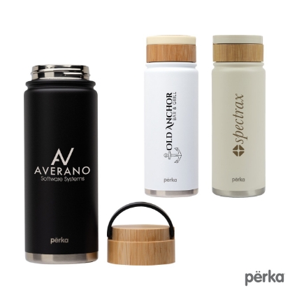 Perka Lennox 18 oz. Double Wall, Stainless Steel Bottle