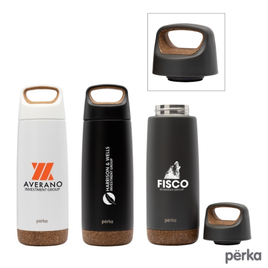 Perka Axton 20 oz. Double Wall, Stainless Steel Bottle
