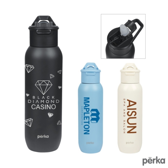 Perka Bryton 20 oz. Double Wall Stainless Steel Water Bottle