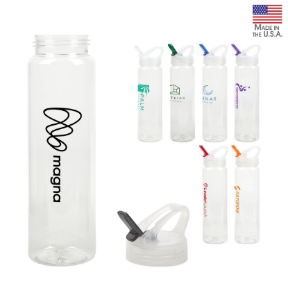 Santa Cruz 32 oz. PET Bottle with Flip Spout