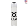 NEWPORT VII 25 oz. PET Bottle with Chug Spout - Black