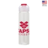 NEWPORT VII 25 oz. PET Bottle with Chug Spout - Red