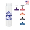 Laguna 32 oz. PET Bottle with Pull Spout Lid - Multi-Colored