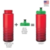 Malibu 26 oz. PET Bottle with Pull Spout Lid