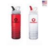 Malibu 26 oz. PET Bottle with Flip Spout - Multi-Colored