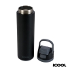 iCOOL Manitou 24 oz. Double Wall, Recycled Stainless Steel Water Bottle