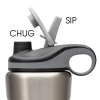 Wave Big Sur 34oz. Double Wall Stainless Steel Water Bottle w/ Copper Lining