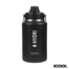 iCOOL Mariposa 64 oz. Double Wall Stainless Steel Jug w/ Bowl - Black