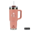 Pelican Porter 40 oz. Recycled Double Wall Stainless Steel Travel Tumbler - Orange