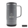 Pelican Ridge 18 oz. Recycled Double Wall Stainless Steel Mug - Charcoal