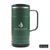 Pelican Ridge 18 oz. Recycled Double Wall Stainless Steel Mug - Green