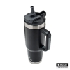 Pelican Porter Dual 40 oz. Dual Lid, Recycled Double Wall Stainless Steel Travel Tumbler