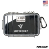 Pelican 1050 Micro Case - Clear Lid - Black