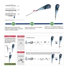 DisplaySplash 15' Double-Sided Custom Teardrop Flag