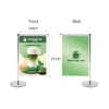 DisplaySplash Tabletop Vertical Flag - Double Sided