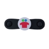 Zaza Push Pop Propeller Spinner with Suction Cup - Black